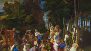 The Feast of Dionysus Painting